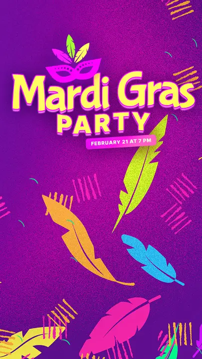 Mardi Gras Party: story