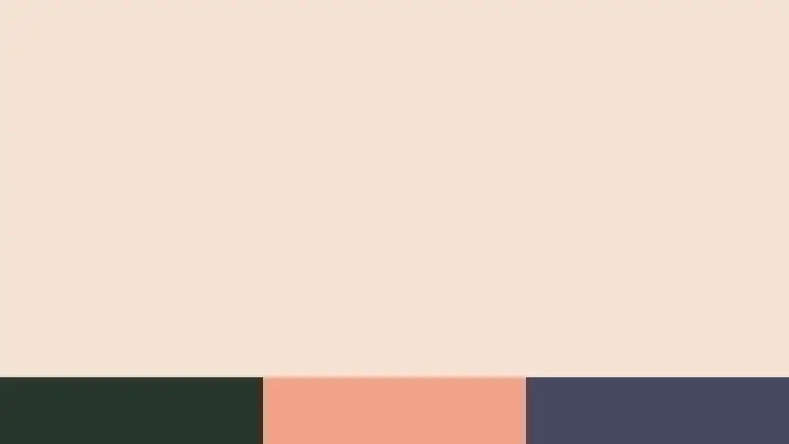 Color Blocks Slide Pack: title slide 1 · blank