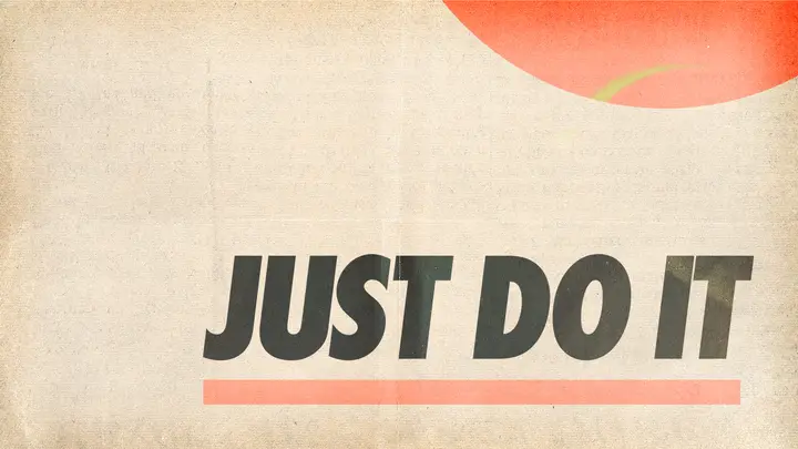 Just Do It: HD slide