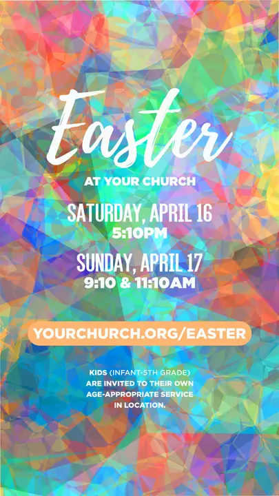 Easter At Your Church: story