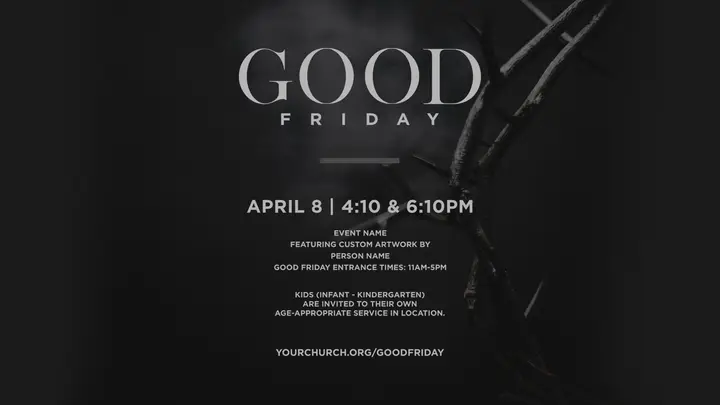 Good Friday: HD slide