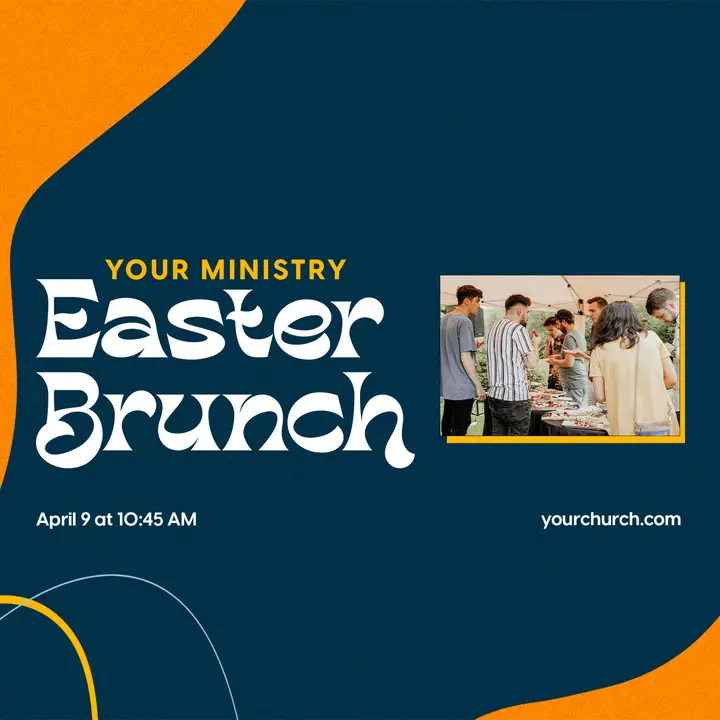 Easter Brunch: social post