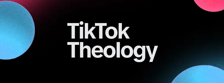 TikTok Theology: facebook cover