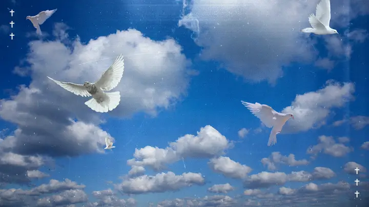 Resurrection Hope: blank background