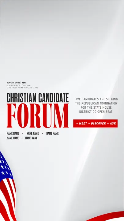Christian Candidate Forum: story