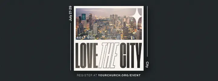Love The City: facebook cover