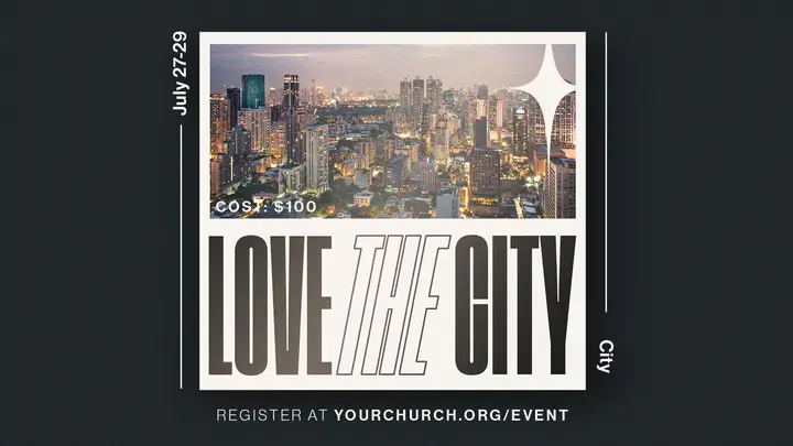 Love The City: HD slide