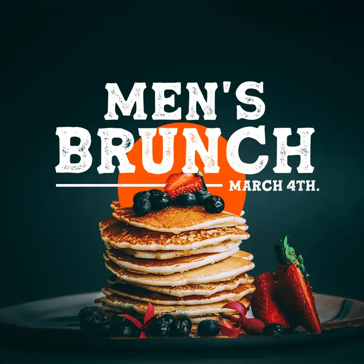 Men’s Brunch: social post