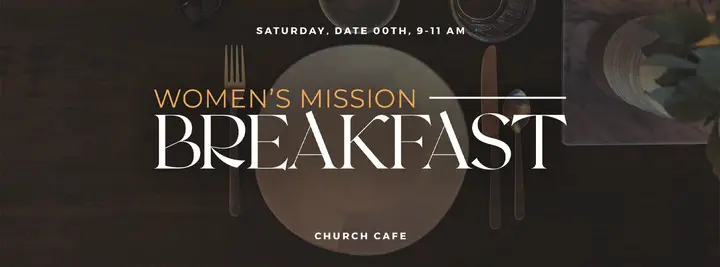 Women’s Mission Breakfast: facebook cover