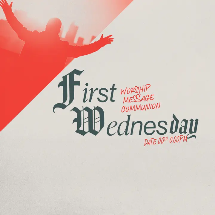 First Wednesday: social post