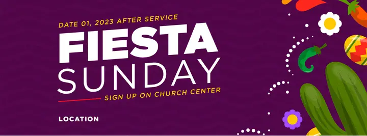 Fiesta Sunday: facebook cover