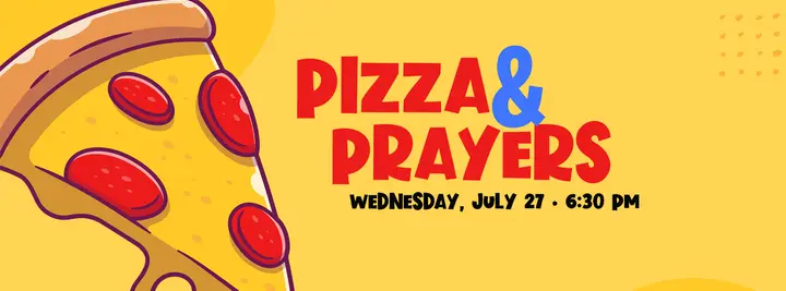 Pizza & Prayers: facebook cover