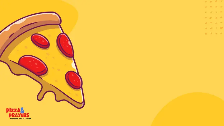 Pizza & Prayers: notes slide