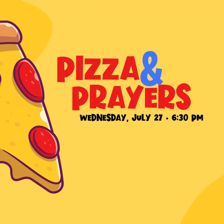 Pizza & Prayers: social post