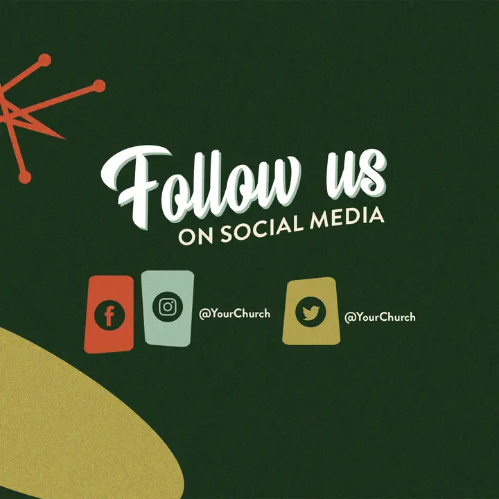 Follow Us: social post