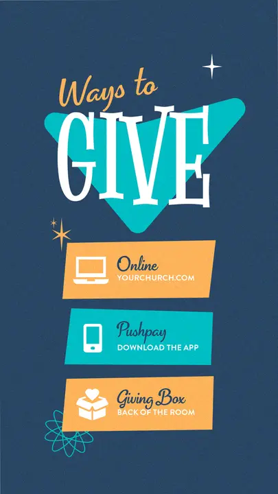 Ways To Give: story