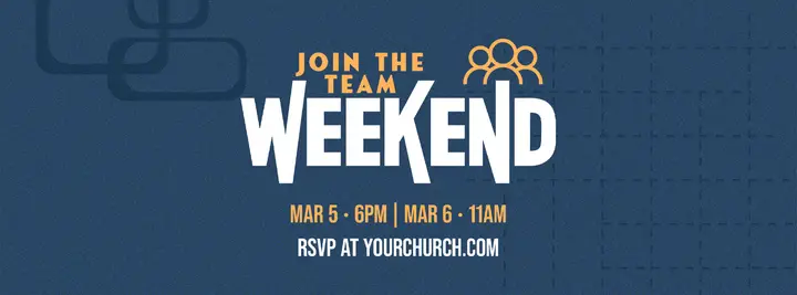 Join The Weekend Team: facebook cover