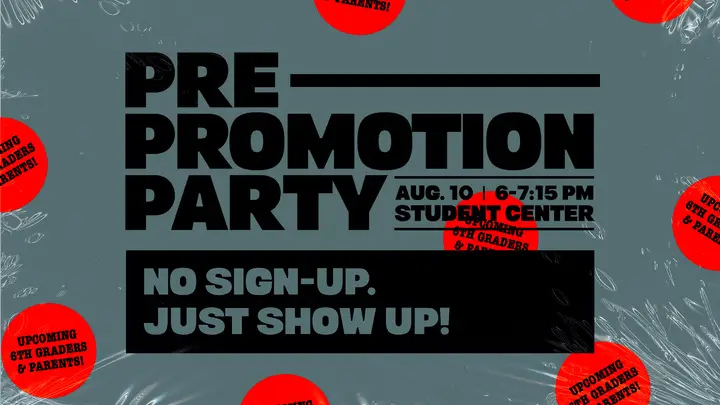 Pre-Promotion Party: HD slide
