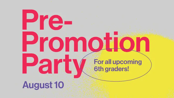 Pre-Promotion Party: HD slide