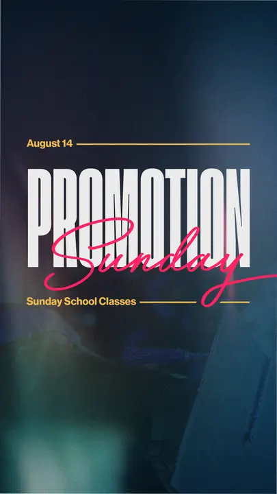 Promotion Sunday: story