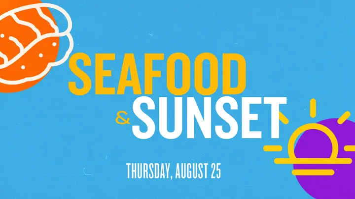 Seafood & Sunset: HD slide