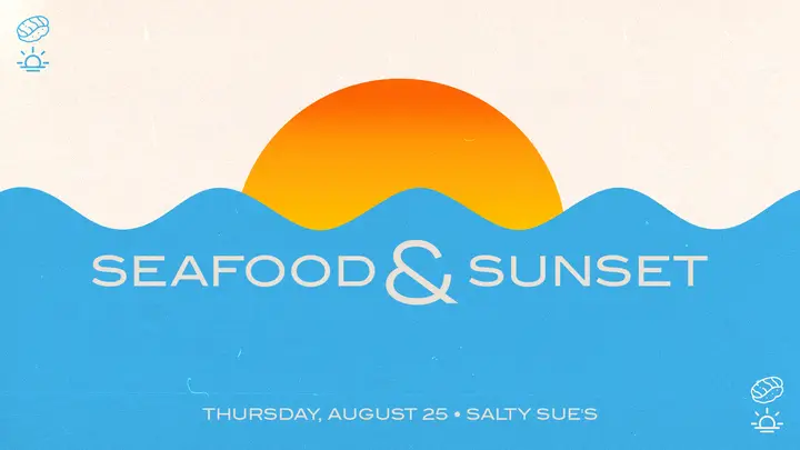Seafood & Sunset: HD slide