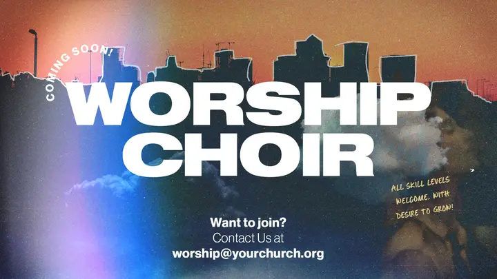 Worship Choir: HD slide