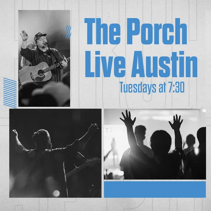 The Porch Live Austin: social post