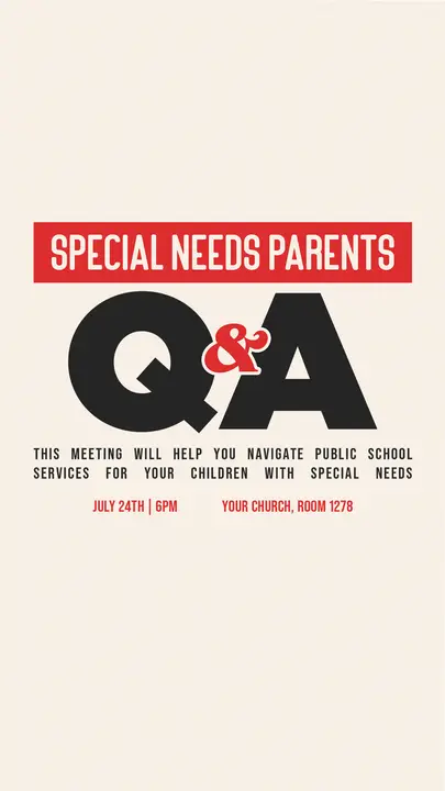 Special Needs Parents Q&A: story