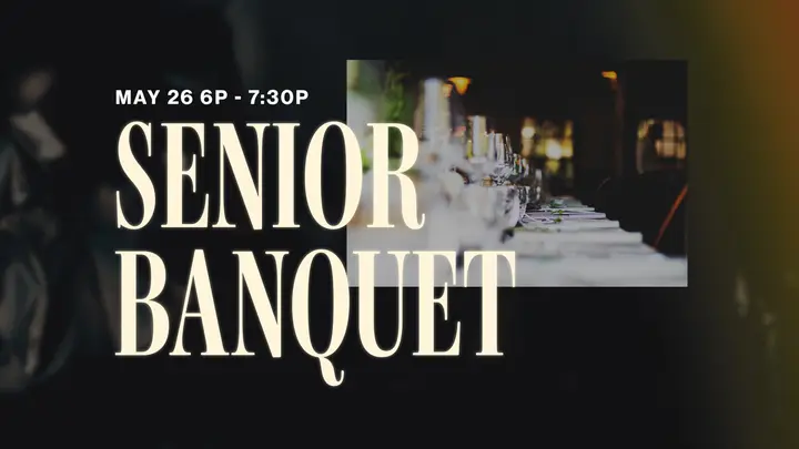 Senior Banquet: HD slide
