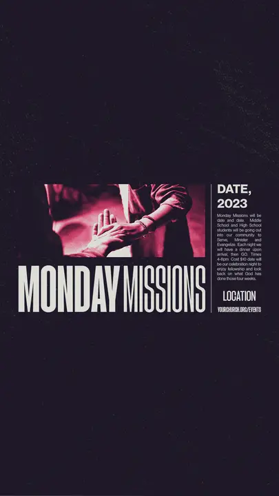 Monday Missions: story