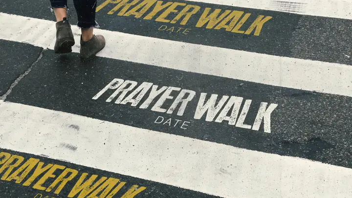 Prayer Walk: HD slide