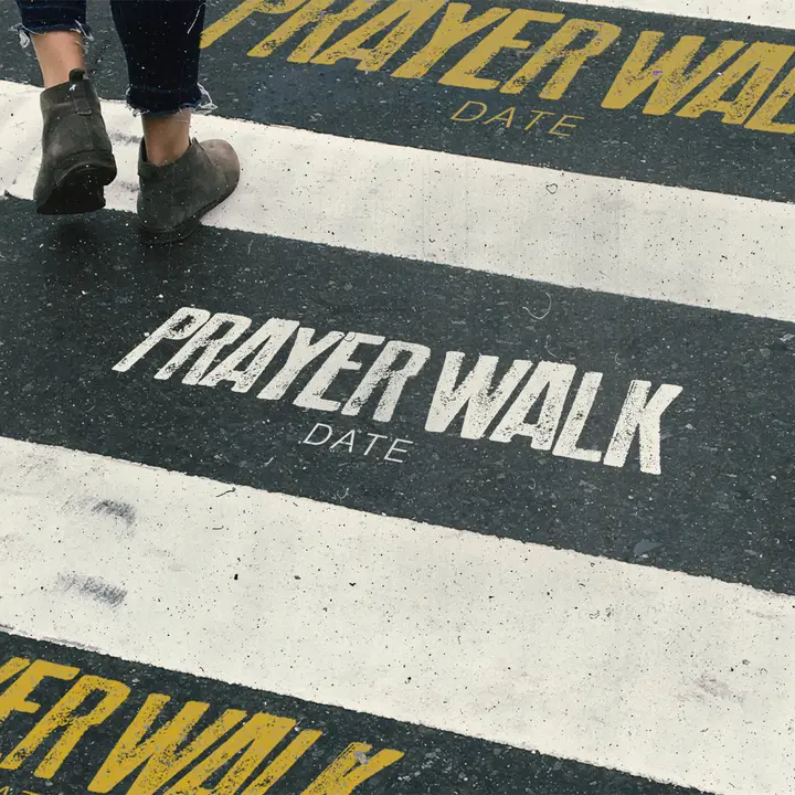 Prayer Walk: social post