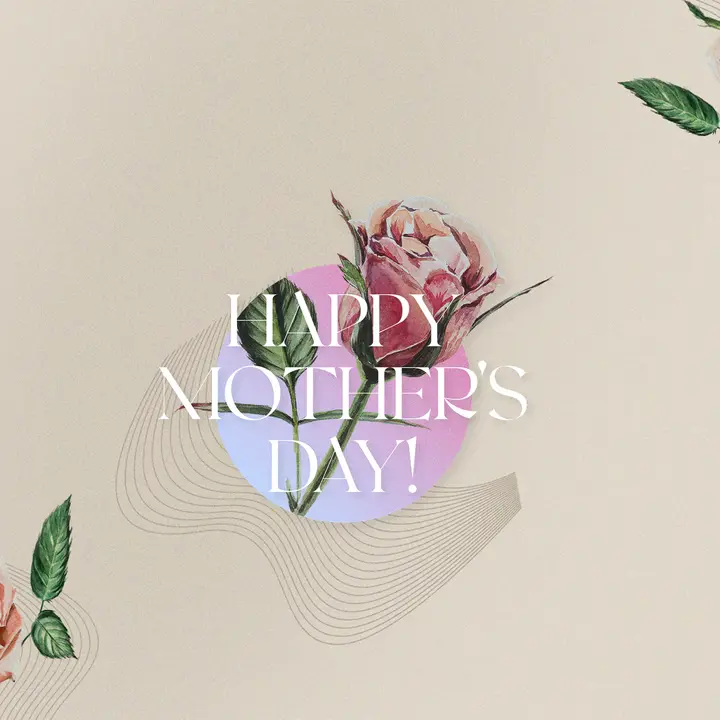 Happy Mother’s Day: social post
