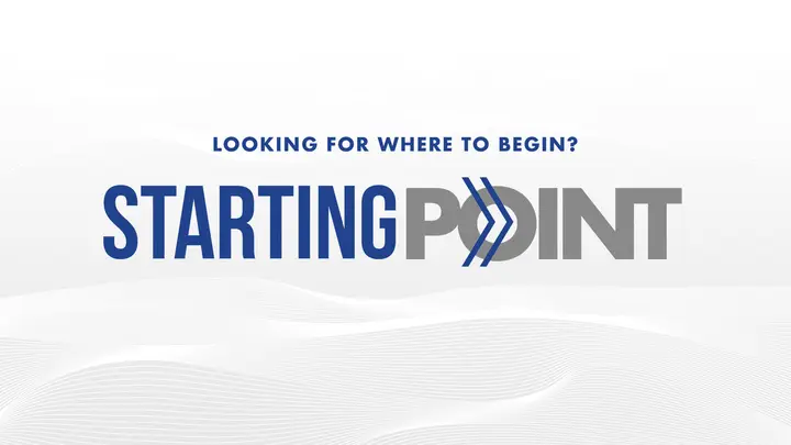 Starting Point: title slide