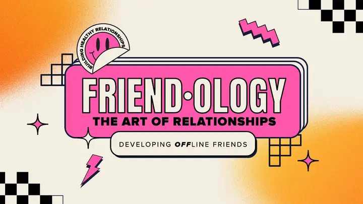 Friendology: title slide