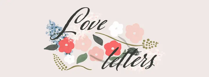 Love Letters: facebook cover