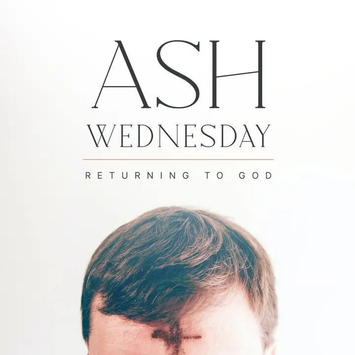 Ash Wednesday Light: social post