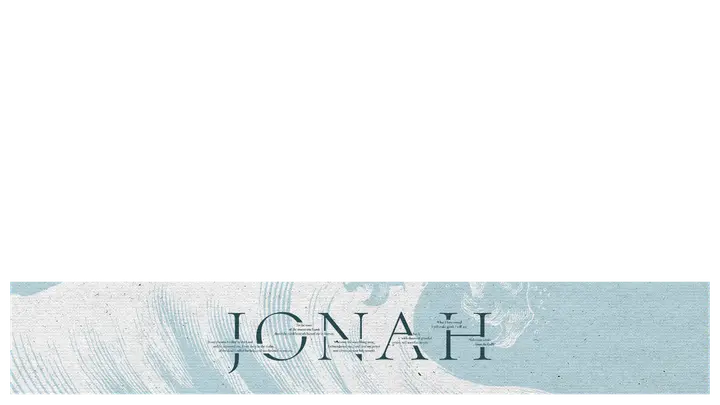 Jonah: lower third