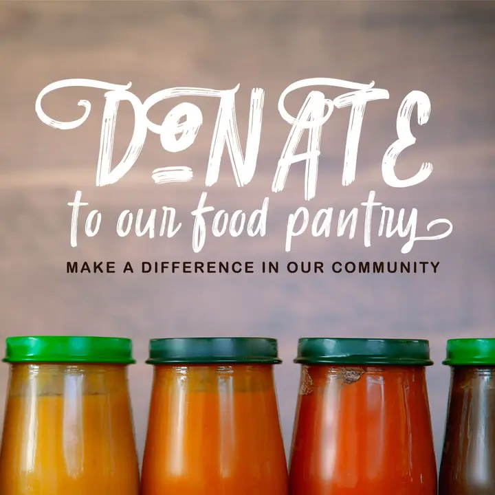 Donate Food Pantry: social post