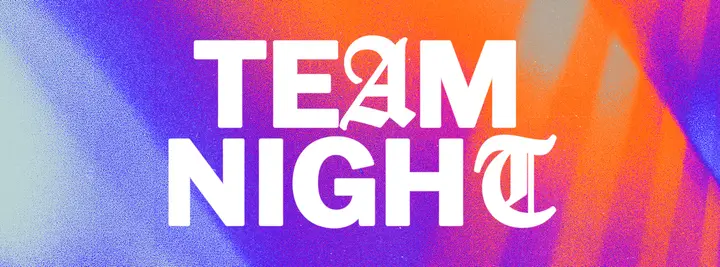 Team Night: facebook cover