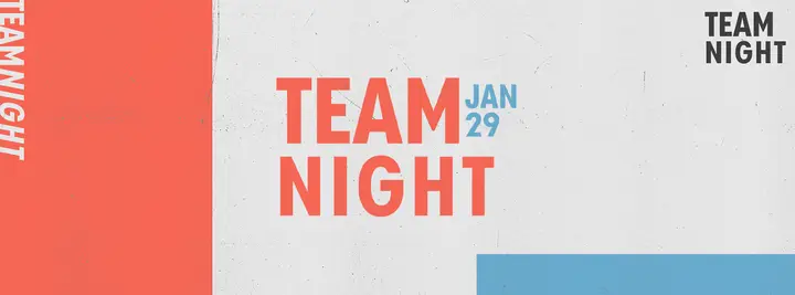 Team Night: facebook cover