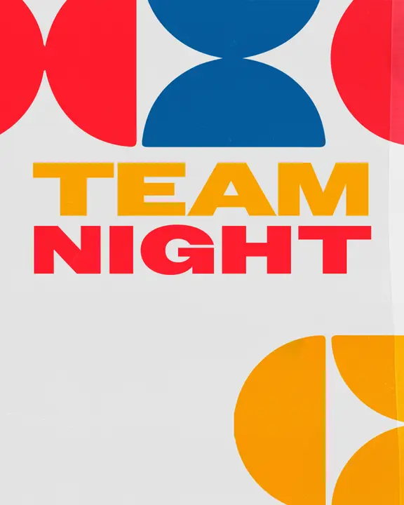 Team Night: social post
