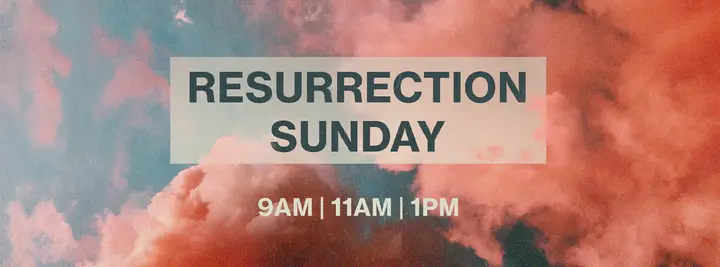 Resurrection Sunday: facebook cover