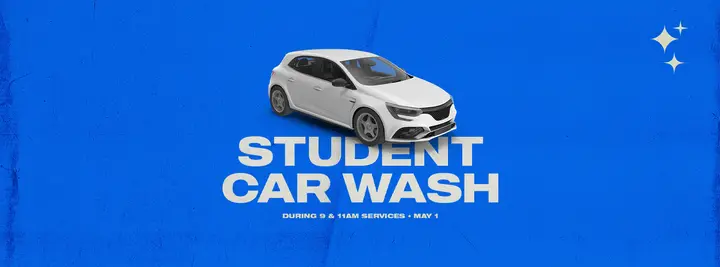 Student Car Wash: facebook cover