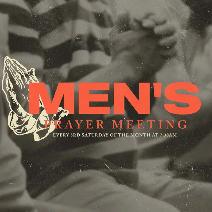 Men’s Prayer Meeting: social post