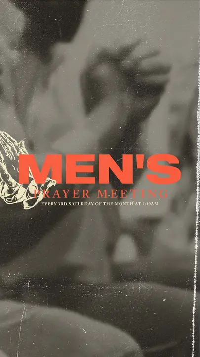 Men’s Prayer Meeting: story