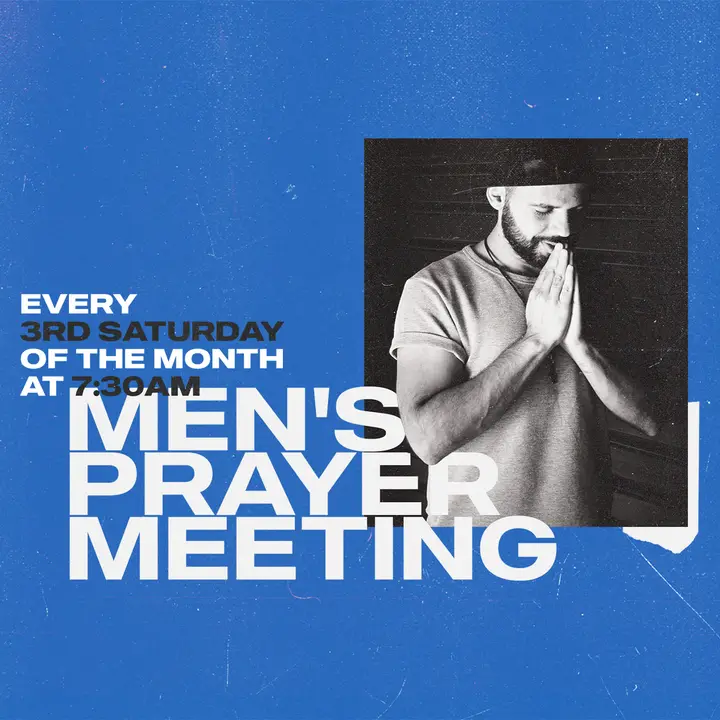 Men’s Prayer Meeting: social post