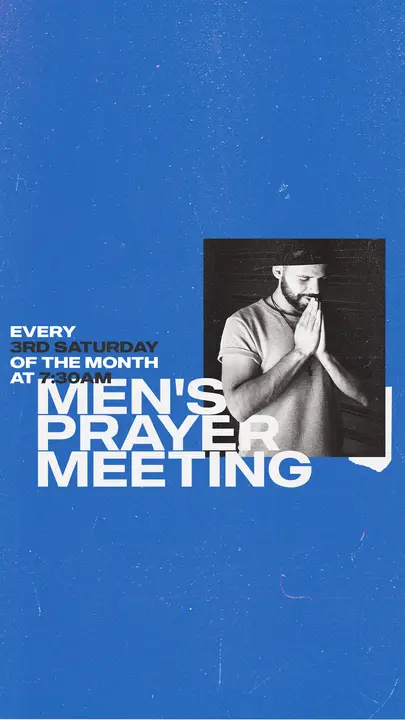 Men’s Prayer Meeting: story