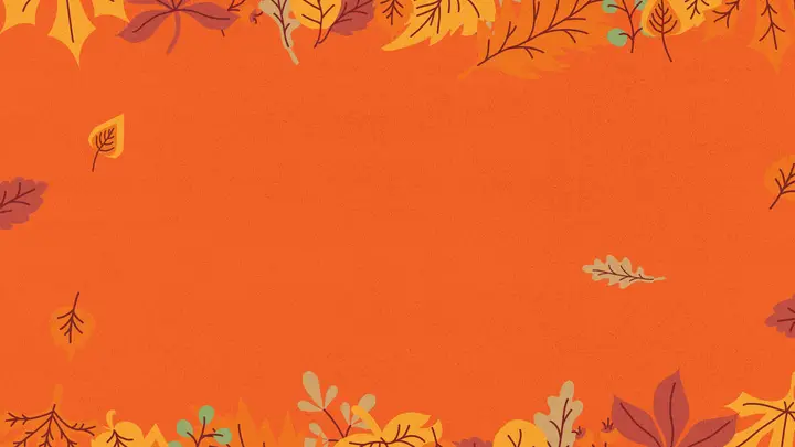 Fall Festival: blank background
